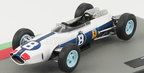 Edicola Ferrari F1  512 N 8 3rd Mexico Gp 1964 Lorenzo Bandini 1:43 Bílá Modrá