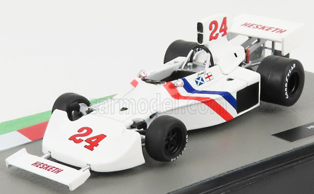 Edicola Hesketh F1  308b N 24 Season 1975 James Hunt 1:43 Bílá