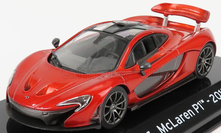 Edicola Mclaren P1 2013 - Con Vetrina - With Showcase 1:43 Měď A Uhlík