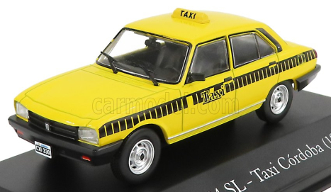 Edicola Peugeot 504 Sl Taxi Cordoba 1999 1:43 Žlutá Černá