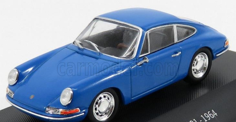 Edicola Porsche 911 901 1964 - Con Vetrina - With Showcase 1:43 Blue