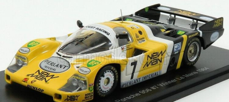 Edicola Porsche 956l Turbo Team Newman Joest Racing N 7 1:43, žlutá