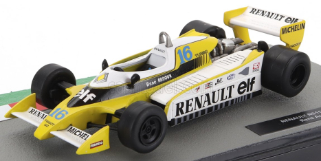 Edicola Renault F1 Rs10 Team Renault Elf N 16 Season 1979 Rene Arnoux 1:43 Žlutá Bílá