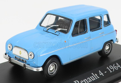 Edicola Renault R4 1964 - Con Vetrina - With Showcase 1:43 Světle Modrá