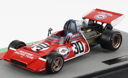 Edicola Tecno F1  Pa123 Team Martini Racing N 30 Season 1972 Nanni Galli 1:43 Red