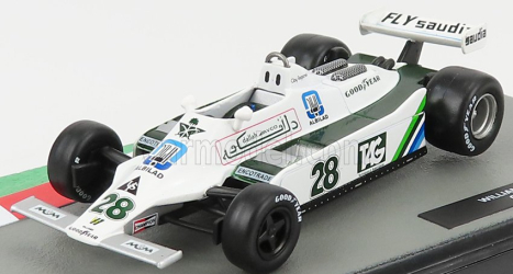 Edicola Williams F1  Fw07 N 28 Season 1979 Clay Regazzoni 1:43 Zelená Bílá