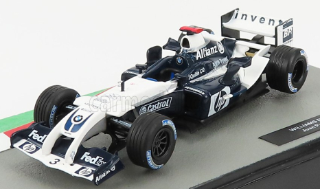 Edicola Williams F1  Fw26 Bmw N 3 Season 2004 Juan Pablo Montoya 1:43 Modrá Bílá