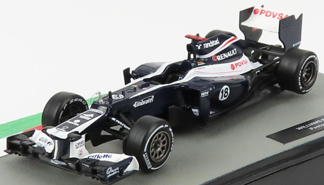 Edicola Williams F1  Fw34 Cosworth N 18 Season 2012 Pastor Maldonado 1:43 Modrá Bílá