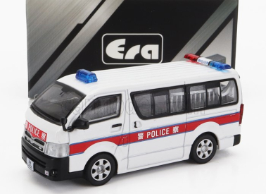 Era-models Toyota Hiace Minibus Police With Rescue Dog 2009 1:64 Bílá Červená