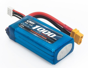 FPV-Race-Pack 1000mAh -3S -90C/45C -11.4V LiHV sada s XT60 konektorem