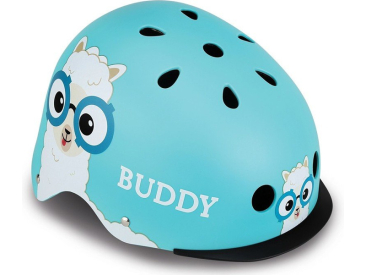 Globber - Dětská přilba Elite Lights Sky Blue Buddy XS/S