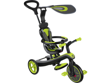 Globber - Tříkolka Explorer Trike 4in1 Lime Green