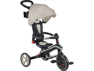 Globber - Tříkolka Explorer Trike 4in1 skládací Taupe