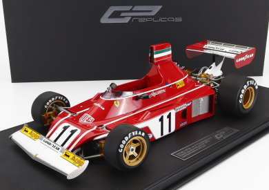 Gp-replicas Ferrari F1  312 B3 N 11 4th Brazil Gp 1975 Clay Regazzoni 1:12 Red