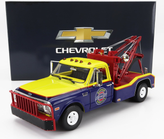 Greenlight Chevrolet C-30 Truck 1969 Odtahový vůz 1:18, modrožlutá