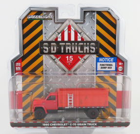 Greenlight Chevrolet C-70 Truck 2-assi 1980 1:64 Red