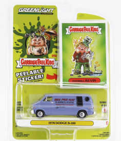 Greenlight Dodge B-100 Van Gee Pee Kay 1976 1:64 Grey