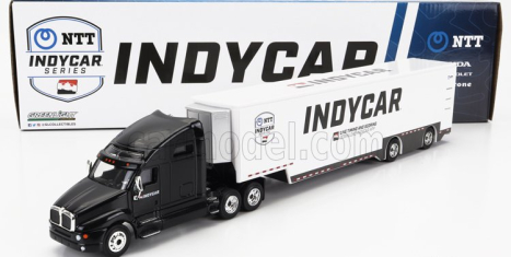 Greenlight Kenworth T2000 Truck Indy Car Series Car Transporter 2020 1:64 Černá Bílá