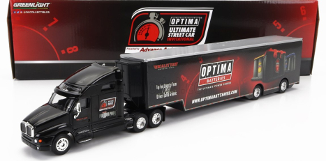 Greenlight Kenworth T2000 Truck Optima Batteries 2012 1:64 Black