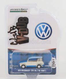 Greenlight Volkswagen Type 181 Cabriolet Closed 1974 1:64 Bílá