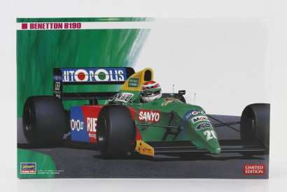 Hasegawa Benetton F1  B190 Ford N 19 Alessandro Nannini + N 20 Season 1990 Nelson Piquet 1:24 /