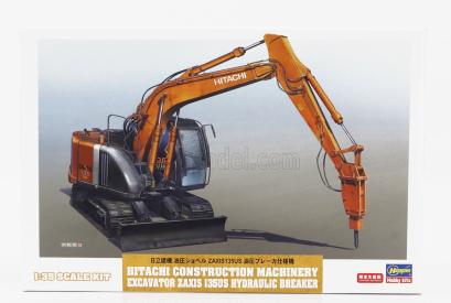 Hasegawa Hitachi fiat Zaxis I35us Escavatore Cingolato - Excavator Hydraulic Breaker 2015 1:35 /