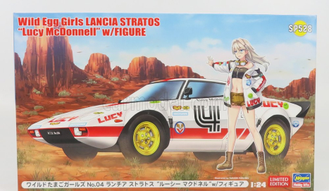 Hasegawa Lancia Stratos N 4 With Lucy Mcdonnell Figure 1:24 /