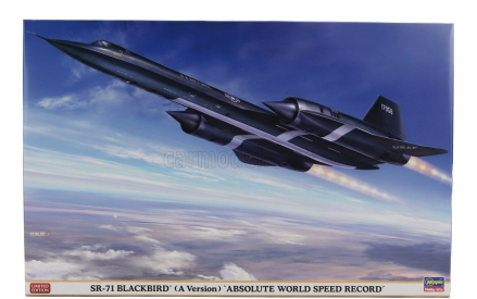 Hasegawa Lockheed martin Military Sr-71 A Version Blackbird Airplane 1968 1:72 /