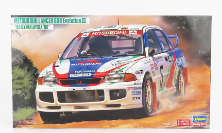 Hasegawa Mitsubishi Lancer Evolution Iii N 5 Rally Malaysia 1996 F.gocentas - K.shinozuka 1:24 /