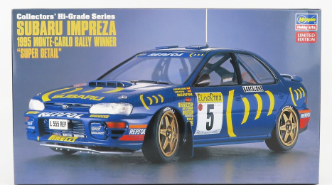 Hasegawa Subaru Impreza N 5 Winner Rally Montecarlo 1995 C.sainz - L.moya 1:24 /