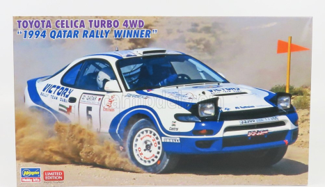 Hasegawa Toyota Celica Turbo 4wd N 5 Winner Rally Qatar 1994 K.malik - S.khalifa 1:24 /