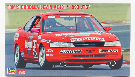 Hasegawa Toyota Corolla Levin (ae101) N Jtc Season 1993 - N 36 - N 37 1:24 /