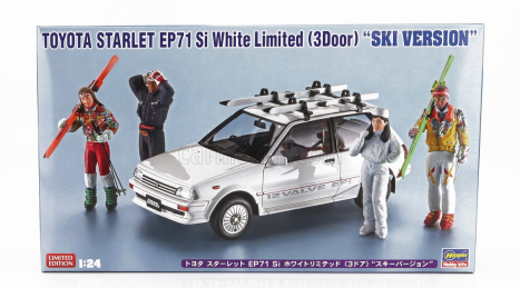 Hasegawa Toyota Starlet Ep71 Si Ski Version 1987 1:24 /