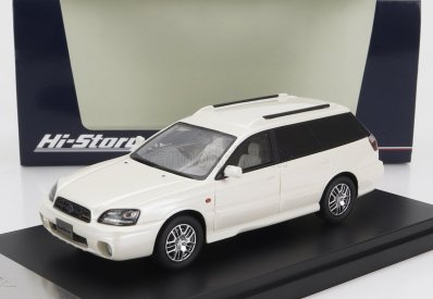 Hi-story Subaru Legacy Lancaster 6 Sw Station Wagon 2001 1:43 Bílá