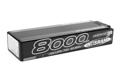 HV Stock Spec GRAPHENE-3 8000mAh Hardcase Akku - 7.6V LiPo - 130C/65C