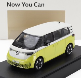 I-scale Volkswagen Id.buzz Minibus 2023 1:43 Žlutá Bílá