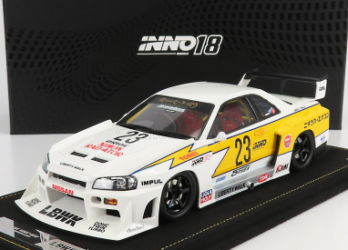 Inno-models Nissan Skyline Gt-r (r34) N 23 1:18, bílá