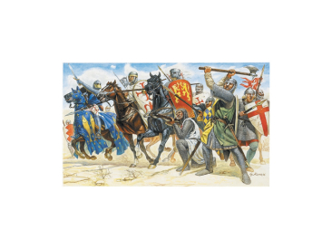 Italeri figurky - CRUSADERS (XIth CENTURY) (1:72)