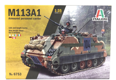 Italeri Tank M113a1 Armoured Personnel Carrier Military 1945 1:35 /