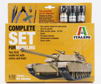 Italeri Tank M1a Abrams Military 1980 1:72 /