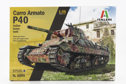 Italeri Tank P40 Carro Armato Military 1941 1:35 /