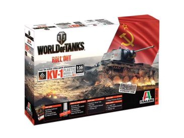 Italeri World of Tanks - KV1 (1:56)