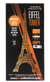 Ixo-models Accessories Torre Eiffel Parigi - Eiffel Tower Paris 1889 - Alt.height 120 Cm - 1396 Pezzi - 1396 Pieces - Included Spotlight And Lighting System 1:250 Bronzová