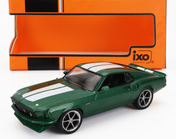 Ixo-models Ford usa Mustang Coupe Custom 1969 1:43 Zelená S Bílou