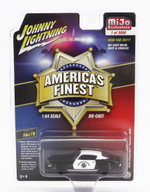 Johnny lightning Chevrolet Camaro Highway Patrol Police Coupe 1970 1:64 Černá Bílá