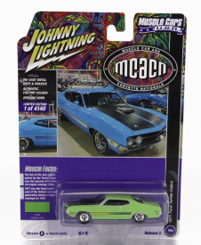 Johnny lightning Ford usa Torino Cobra Coupe 1971 1:64 Zelená