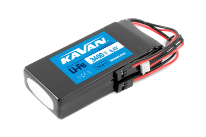 KAVAN Li-Fe 3400mAh/6,4V RX