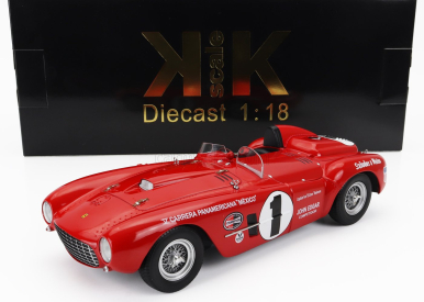 Kk-scale Ferrari 375 Plus 5.0l V12 Spider N 1 1:18, červená