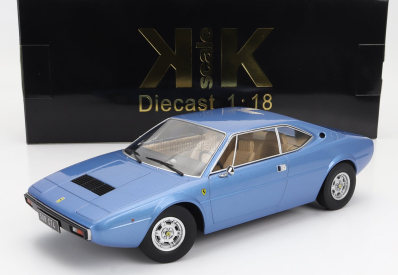 Kk-scale Ferrari Dino 308 Gt4 1974 1:18 Světle Modrá