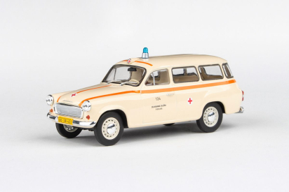 Abrex Škoda 1202 (1964) 1:43 - Sanitka - ZS Praha 134